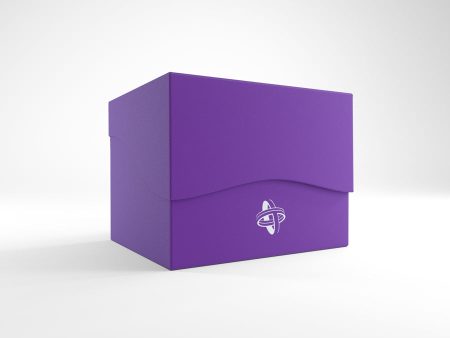 Gamegenic: Side Holder XL Deck Box - Purple (100ct) For Sale