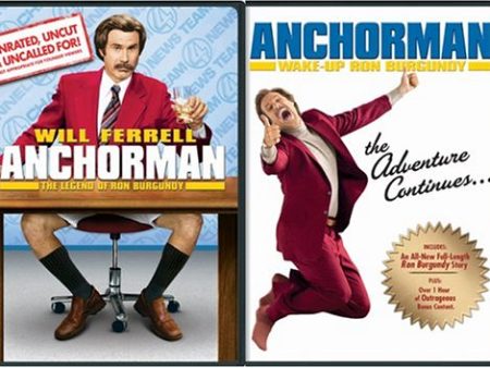 ANCHORMAN: THE LEGEND OF RON BURGUNDY GIFT SET (WIDESCREEN UNRATED EDITION AND WAKE UP, RON BURGUNDY) [2 DISCS] (BILINGUAL) [IMPORT] Online now